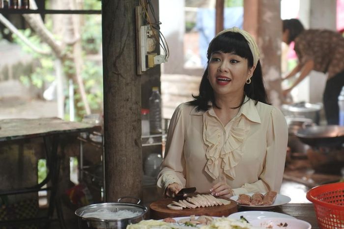 Lê Khánh vai Năm Thu trong phim “Chị dâu”