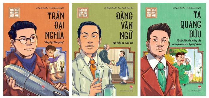 Bộ sách “Danh nhân khoa học Việt Nam” của NXB Kim Đồng