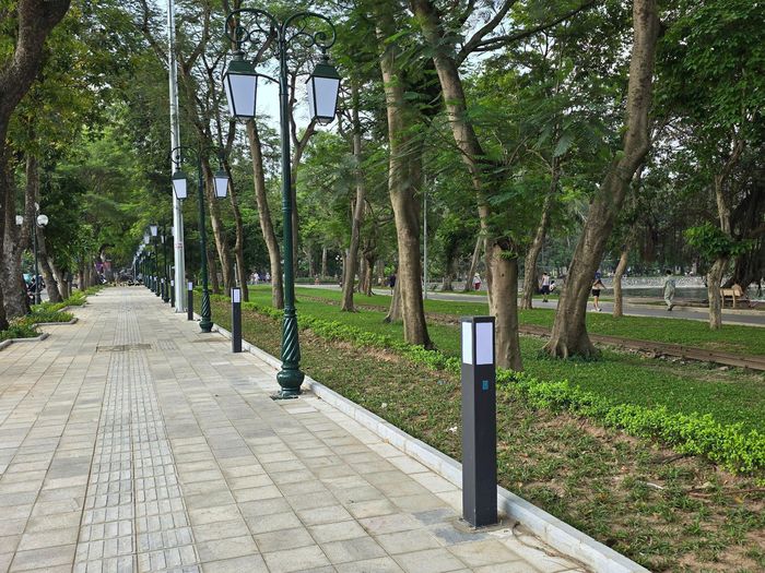 Công viên Thống Nhất được hạ rào, trở thành không gian "mở" hiện đại
