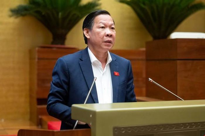 Chủ nhiệm Ủy ban Kinh tế và Tài chính Phan Văn Mãi. Ảnh: QH
