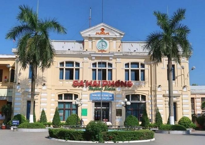 Ga Hải Phòng. Ảnh: TL