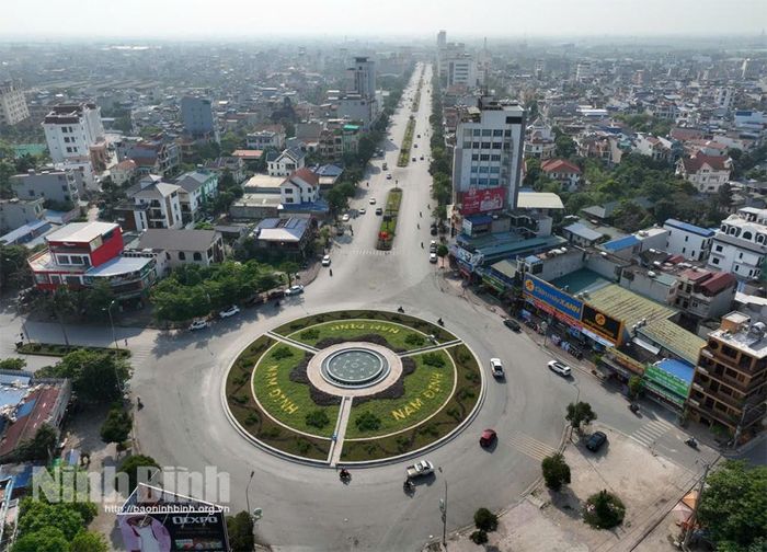 Một góc thành phố Nam Định. Ảnh: Xuân Trường