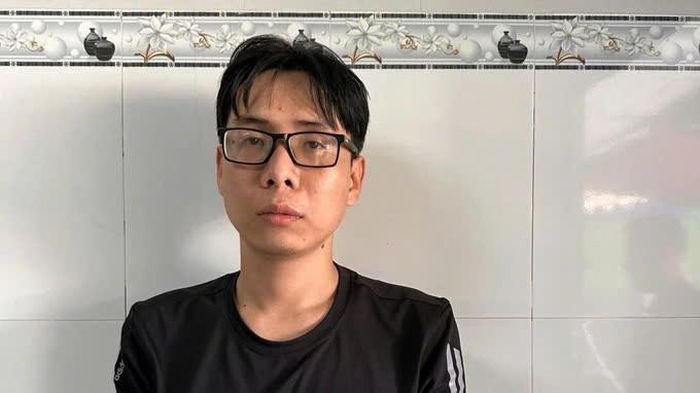 Đối tượng Đối tượng Huỳnh Trường Anh bị bắt giữ.