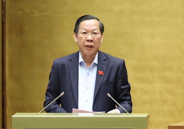  Chủ nhiệm Ủy ban Kinh tế và Tài chính Phan Văn Mãi. Ảnh: QUANG PHÚC 