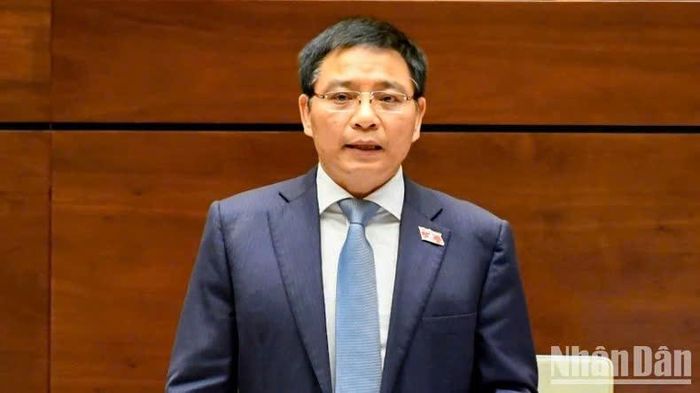 Bộ trưởng Tài chính Nguyễn Văn Thắng. (Ảnh: BÙI GIANG)