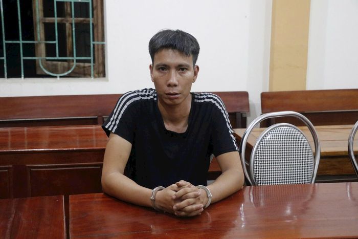 Đối tượng Nguyễn Đức Anh. Ảnh: Văn Hậu