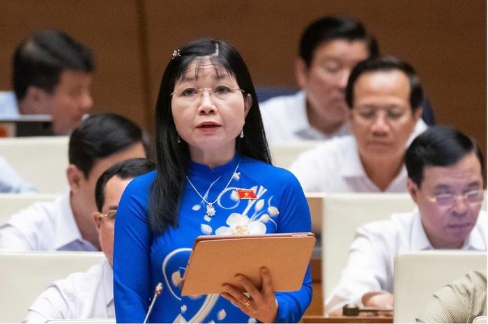 Đại biểu Trần Thị Thanh Hương, Đoàn Đại biểu Quốc hội tỉnh An Giang.