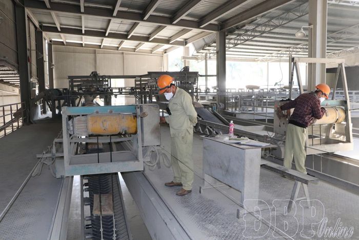 Xi măng là mặt hàng chiếm tỷ trọng cao trong công nghiệp sản xuất.