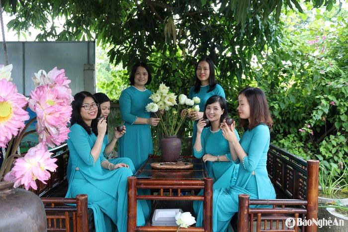 Cần thêm không gian mở để du khách trải nghiệm các sản phẩm OCOP Nam Đàn. Ảnh: T.P