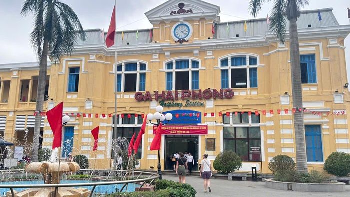 Ga Hải Phòng ngày nay. Ảnh: Minh Nguyễn