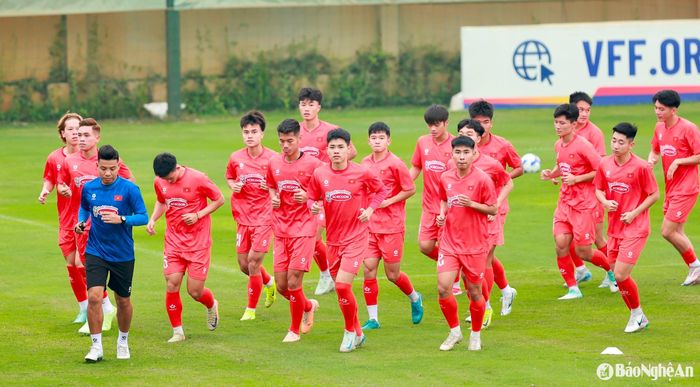 U22 Việt Nam hội quân để chuẩn bị cho những giải đấu quan trọng sắp tới. Ảnh: Hải Hoàng