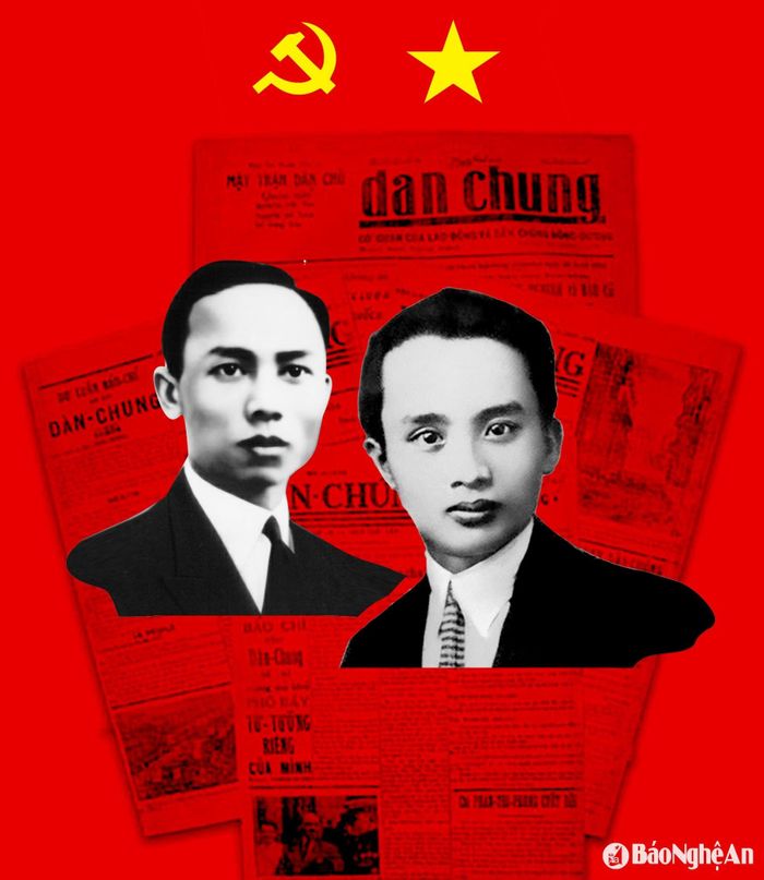 Đồng chí Lê Hồng Phong và đồng chí Hà Huy Tập đã đóng góp to lớn vào sự phát triển của báo chí cách mạng.