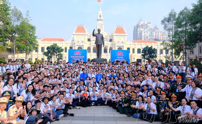 444 thanh niên tiêu biểu tham dự Đại hội Thanh niên tiên tiến làm theo lời Bác toàn quốc lần thứ VIII. 