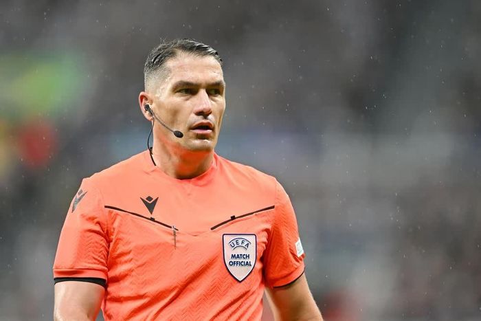 Trọng tài Istvan Kovacs được chỉ định bắt chính trận chung kết Champions League 2025