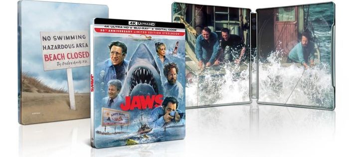 “Jaws” sẽ được phát hành kỷ niệm 50 năm ở định dạng 4K UHD và Blu-ray vào tháng 6