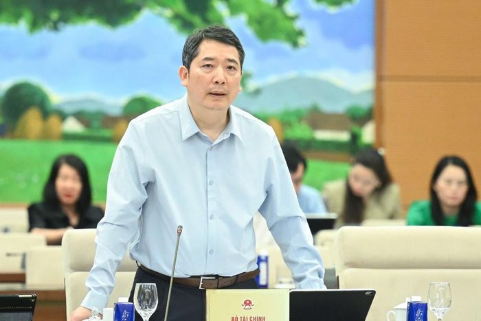 Thứ trưởng Bộ Tài chính Cao Anh Tuấn. Ảnh: VPQH