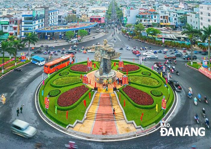 Đô thị quận Thanh Khê phát triển hiện đại. Ảnh: BẢO LÊ