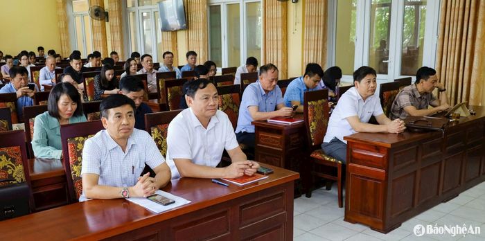 Các đại biểu tham dự hội nghị. Ảnh: T.L