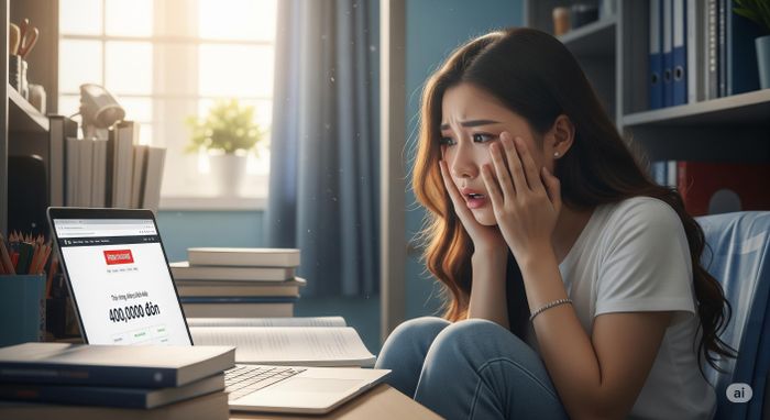 Nhiều người dân "sập bẫy" lừa đảo qua mạng bởi các thủ đoạn ngày càng đa dạng và tinh vi. Ảnh minh họa AI