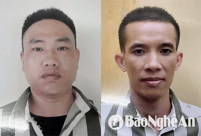 Hai đối tượng Bùi Văn Chúc và Trần Hoàng Khiêm. Ảnh: CACC
