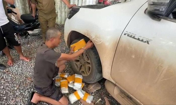 Các đối tượng cất giấu ma túy rất tinh vi.