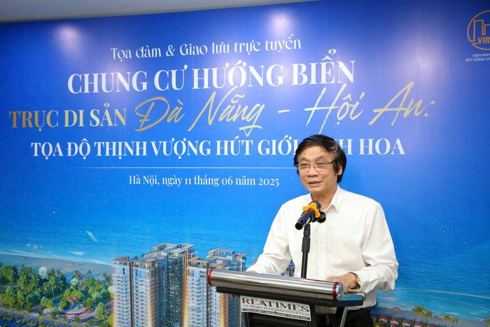 KTS Trần Ngọc Chính, Chủ tịch Hội Quy hoạch Phát triển Đô thị Việt Nam, nguyên Thứ trưởng Bộ Xây dựng. (Ảnh: RT)