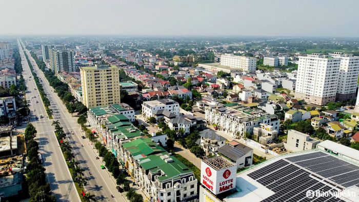 Sau sắp xếp, thành phố Vinh (Nghệ An) sẽ có 6 phường. Ảnh: Thành Duy