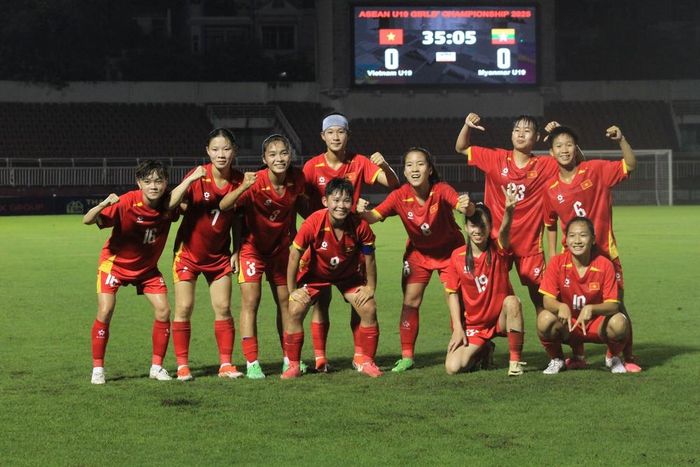 U19 nữ Việt Nam hy vọng sẽ phá dớp sau 3 trận chung kết toàn thua ở giải này trước đó. Ảnh: Gia Huy