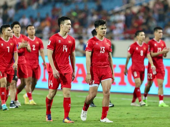  Đội tuyển Việt Nam thụt lùi ở vòng loại World Cup 2026. Ảnh: INT. 
