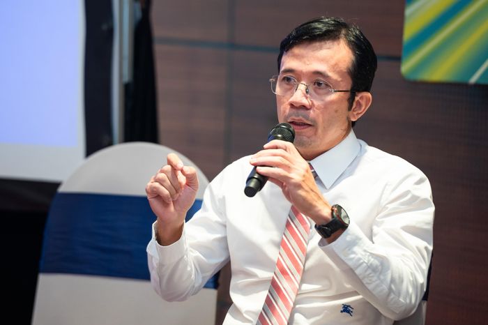 Ông Trần Xuân Toàn cho rằng nguồn thu từ bạn đọc là nguồn thu cốt tử cho báo chí. Ảnh: Việt Hà.