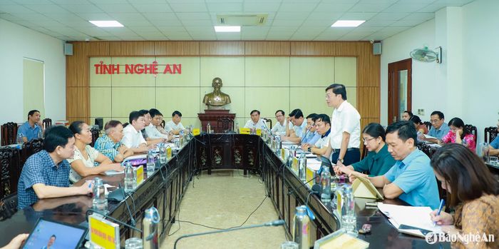 Quang cảnh phiên tiếp công dân của Chủ tịch UBND tỉnh Nghệ An trong tháng 6/2025. Ảnh: Thành Duy