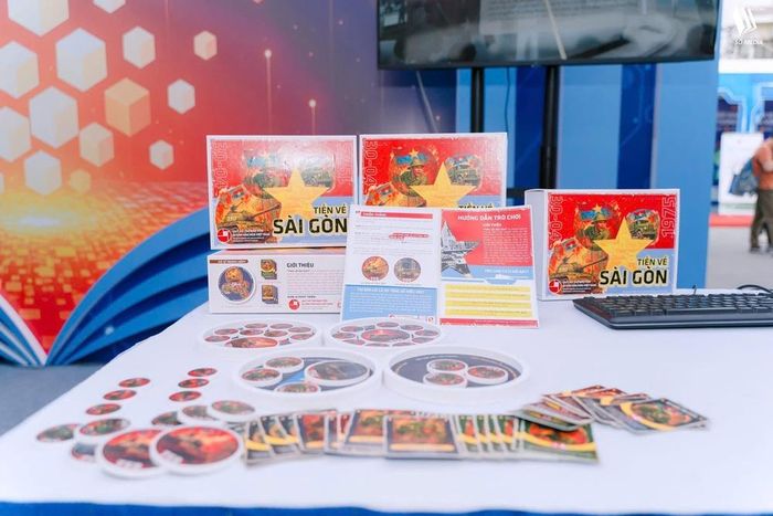 Giới thiệu game “Tiến về Sài Gòn”. Ảnh: CDIT