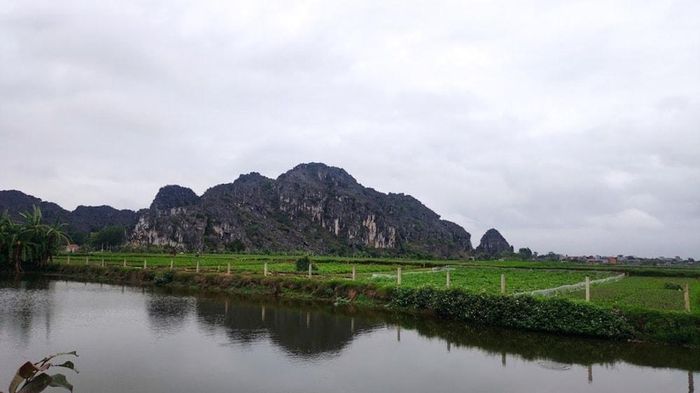 Di tích Mán Bạc thuộc thôn Bạch Liên, xã Yên Thành, huyện Yên Mô, tỉnh Ninh Bình. Ảnh: TL