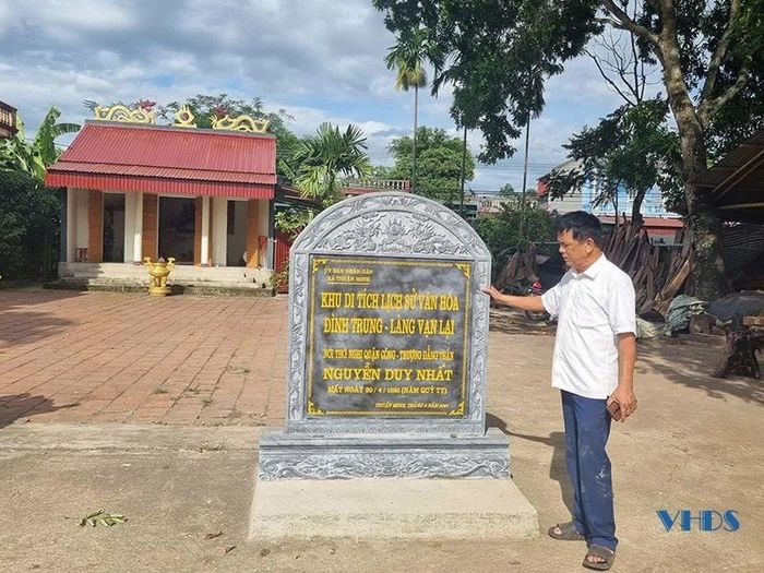 Đình Trung nơi thờ Thành hoàng làng Vạn Lại Hạ - Nguyễn Duy Nhất.