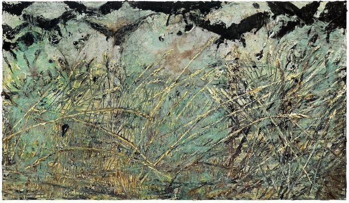 Bức “Nevermore” của Kiefer vẽ năm 2014