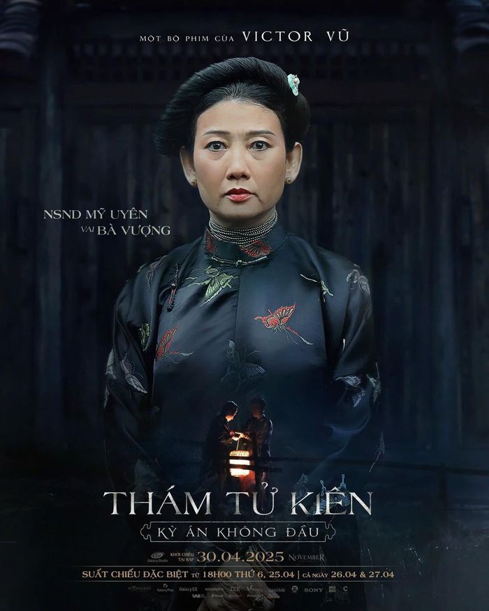 NSND Mỹ Uyên vào vai bà Vượng trong “Thám tử Kiên”, bộ phim ăn khách nhất của đạo diễn Victor Vũ