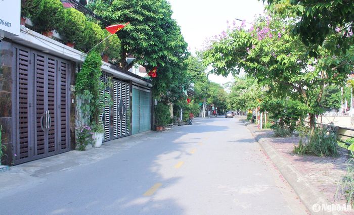 Một góc phường phường Vinh Phú. Ảnh: Mai Hoa