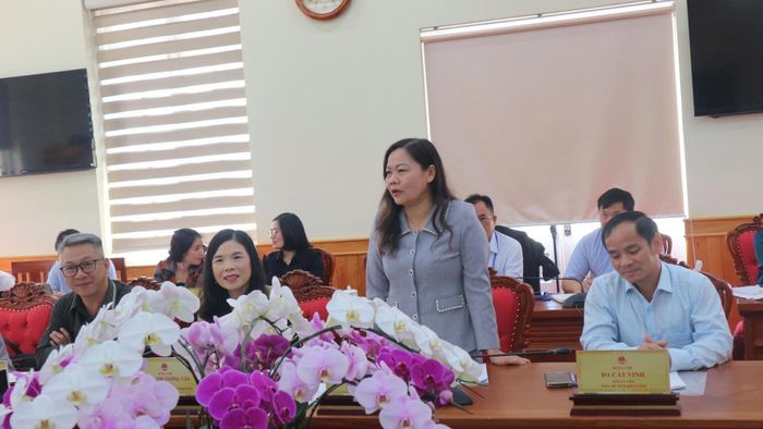 Đại diện các ban HĐND tỉnh tham dự và phát biểu thảo luận