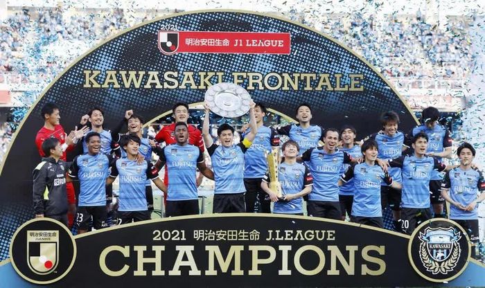 Kawasaki Frontale là nhà vô địch J League mùa 2021