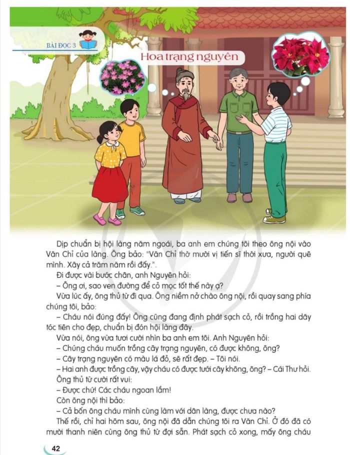 Các “mẩu truyện” trong sách giáo khoa