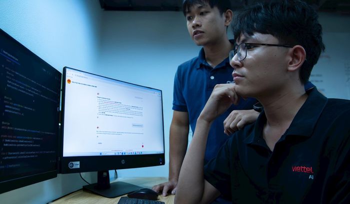 Trợ lý AI được xây dựng trên nền tảng mô hình ngôn ngữ lớn tiếng Việt do Viettel phát triển, thiết kế. Ảnh: Viettel