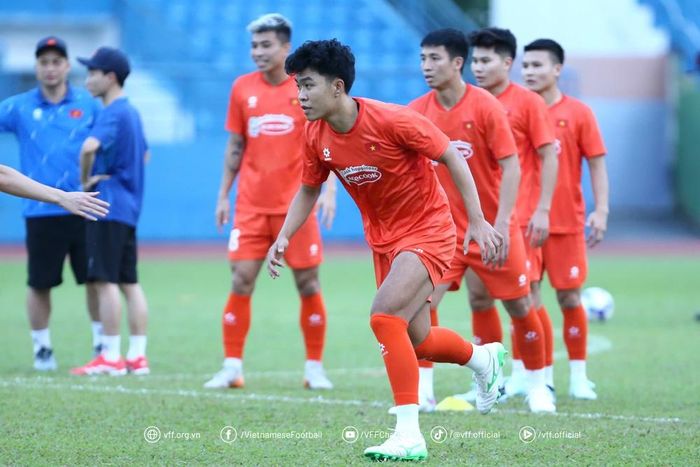 Cầu thủ sinh năm 2003 có thể là lựa chọn hàng đầu của U22 Việt Nam ở những giải đấu lớn sắp tới. Ảnh: VFF