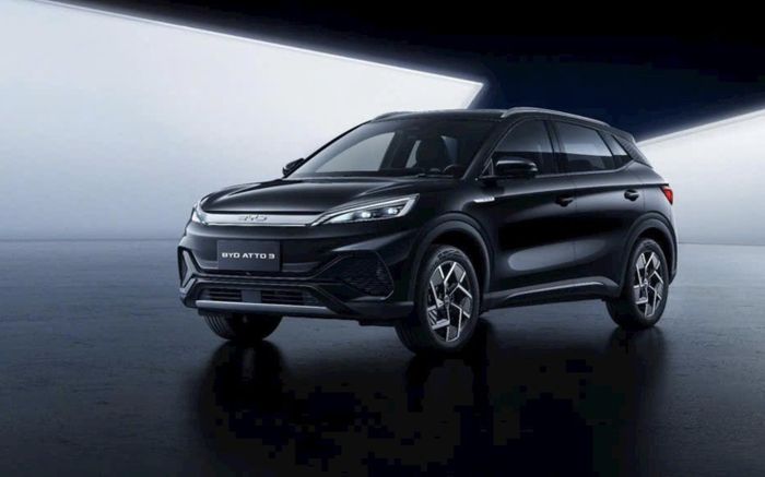  BYD Atto 3 với thiết kế bên ngoài chắc chắn, hiện đại 