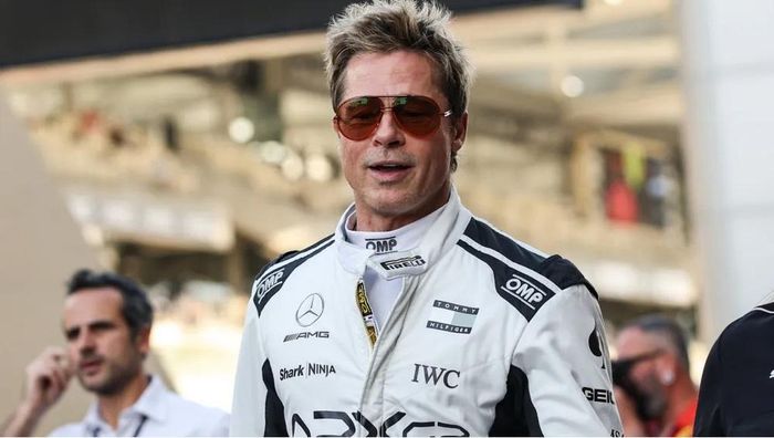 Brad Pitt trong phim "F1". Ảnh: BGR