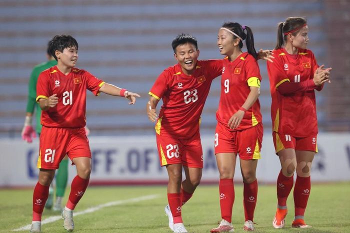 ĐT nữ Việt Nam dù có vé dự Asian Cup 2026 nhưng hy vọng lần nữa tham dự World Cup vẫn còn khá xa xôi. Ảnh: Hoàng Linh