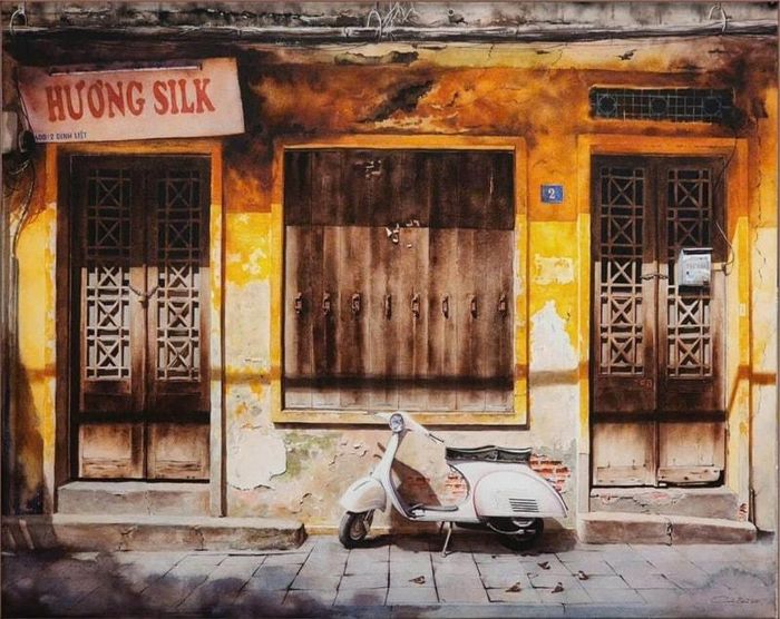 “Nối” gợi mở sự đồng điệu giữa quá khứ và hiện tại, giữa nghệ thuật và đời sống. Ảnh: HWA