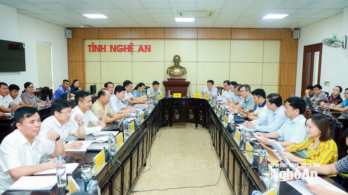 Quang cảnh phiên tiếp công dân. Ảnh: Thành Duy