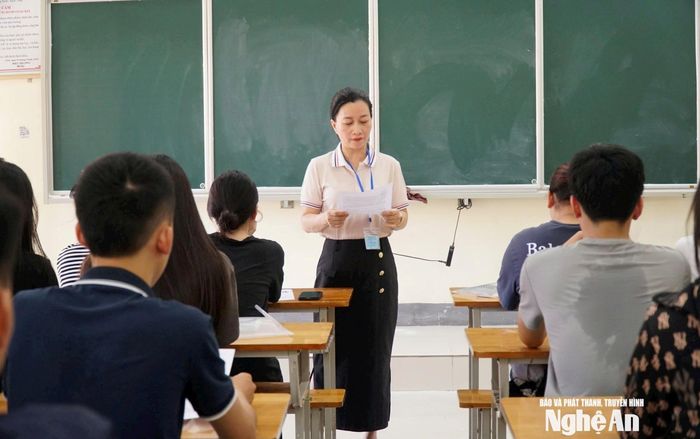 Thí sinh tham dự Kỳ thi tốt nghiệp THPT năm 2025. Ảnh: Mỹ Hà