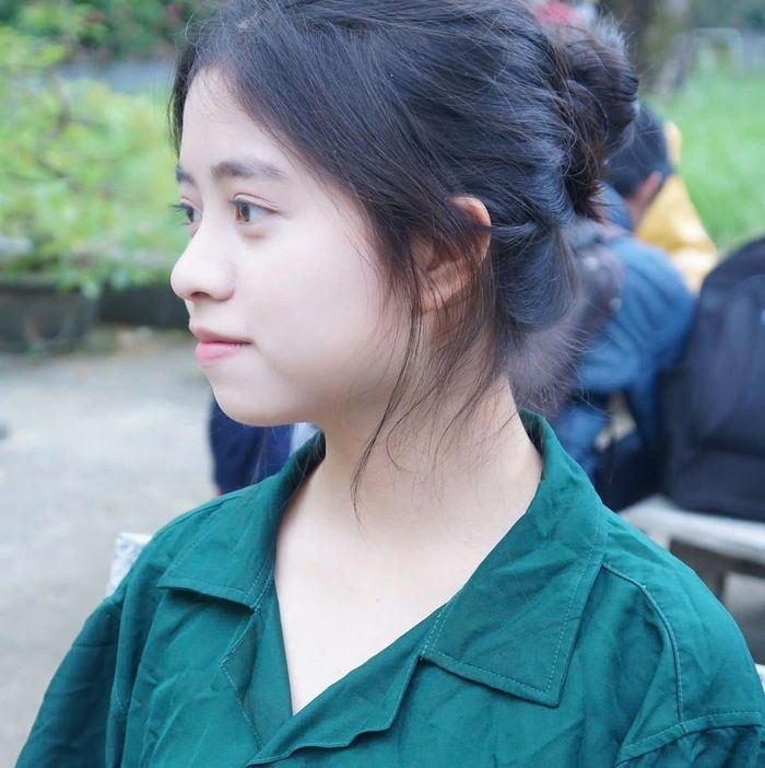  Hậu ước mơ trở thành cô giáo. 