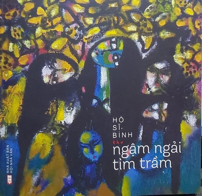 Bìa tập thơ "Ngậm ngải tìm trầm" của Hồ Sĩ Bình.